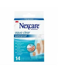 Nexcare Cerotti Aqua Clear Waterproof 14 Pezzi