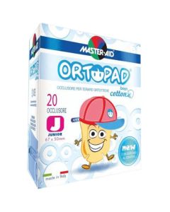 Ortopad Boys Cotton Junior 20 Pezzi