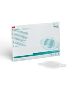 Tegaderm Absorbent Medicazione Acrilica Assorbente 11x12,7cm 5 Pezzi