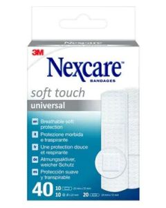 Nexcare Universal Soft Touch Cerotti 40 Pezzi 