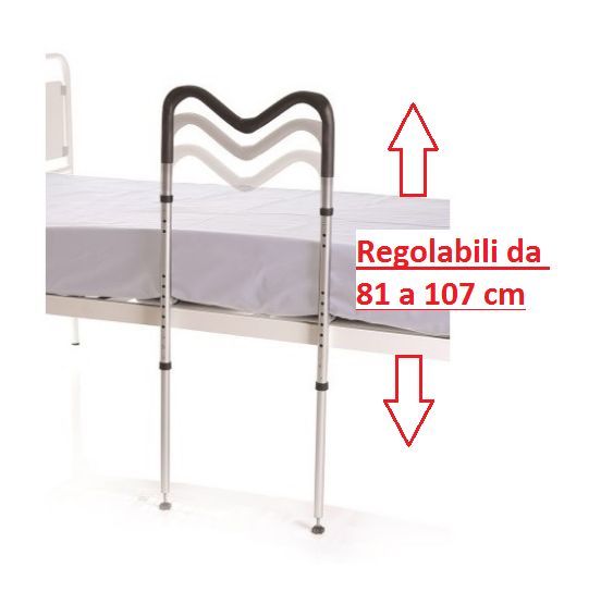 Sponda anticaduta universale MP165 Moretti regolabile in altezza