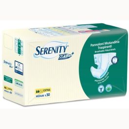 Serenity Softdry+ Extra Pannolone Mutandina Incontinenza Taglia Media 30  Pezzi, Pannoloni per adulti